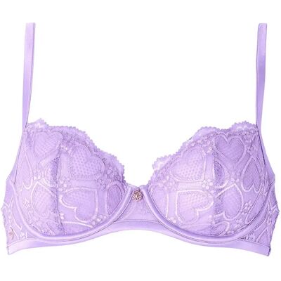 Soutien-gorge armatures femme Brigitte Bardot Chanson Violet 90B - Publicité Soutien-gorge armatures femme Brigitte Bardot Chanson Violet 90B - Publicité