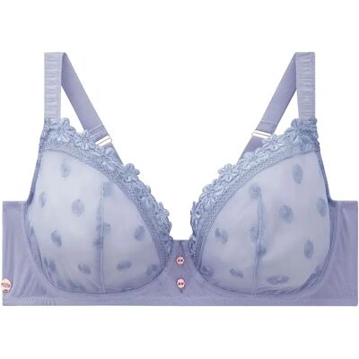 Soutien-gorge armatures grand maintien femme Brigitte Bardot Myosotis Bleu 95C - Publicité Soutien-gorge armatures grand maintien femme Brigitte Bardot Myosotis Bleu 95C - Publicité
