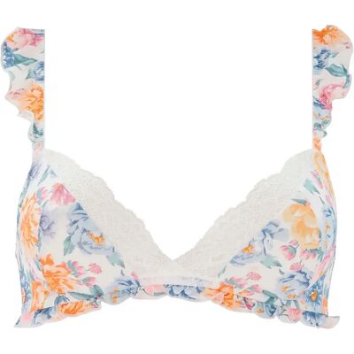 Soutien-gorge souple femme Brigitte Bardot Jardin Blanc 95C - Publicité Soutien-gorge souple femme Brigitte Bardot Jardin Blanc 95C - Publicité
