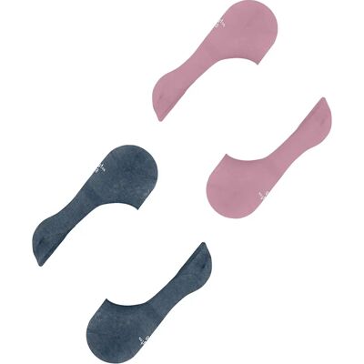 Chaussettes invisibles femme Burlington Everyday (x2) Rose 35/36 - Publicité Chaussettes invisibles femme Burlington Everyday (x2) Rose 35/36 - Publicité
