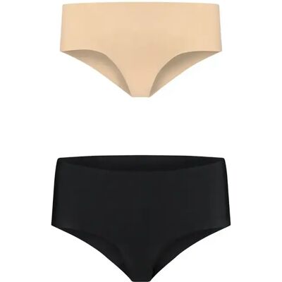 Culotte invisible hipster femme Bye Bra Invisible (x2) Beige XL - Publicité Culotte invisible hipster femme Bye Bra Invisible (x2) Beige XL - Publicité