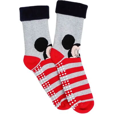 Chaussettes femme Disney Mickey Gris TU - Publicité Chaussettes femme Disney Mickey Gris TU - Publicité