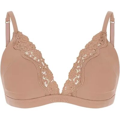 Soutien-gorge triangle femme Guess Eveline Beige XS - Publicité Soutien-gorge triangle femme Guess Eveline Beige XS - Publicité