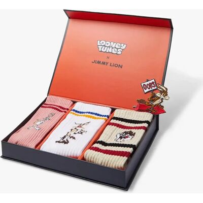 Chaussettes Jimmy Lion Athletic Looney Tunes Pack Multicolore 36/40 - Publicité Chaussettes Jimmy Lion Athletic Looney Tunes Pack Multicolore 36/40 - Publicité