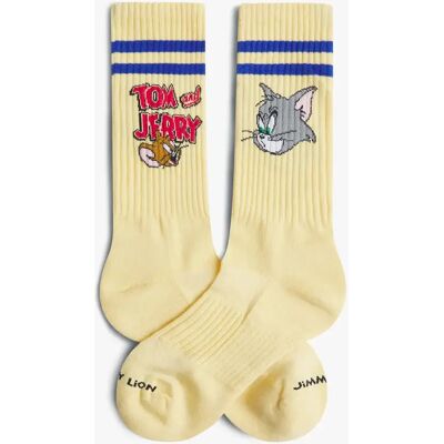 Chaussettes Jimmy Lion Athletic Tom and Jerry Pack Multicolore 36/40 - Publicité Chaussettes Jimmy Lion Athletic Tom and Jerry Pack Multicolore 36/40 - Publicité