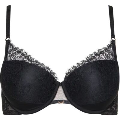 Soutien-gorge préformé femme Lisca Rose B à E Noir 90B - Publicité Soutien-gorge préformé femme Lisca Rose B à E Noir 90B - Publicité