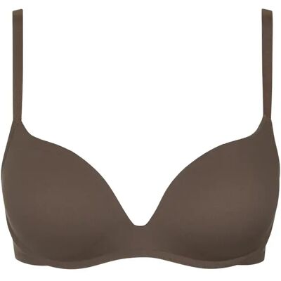 Soutien-gorge push-up sans armatures femme Lisca Maya Marron 85A - Publicité Soutien-gorge push-up sans armatures femme Lisca Maya Marron 85A - Publicité