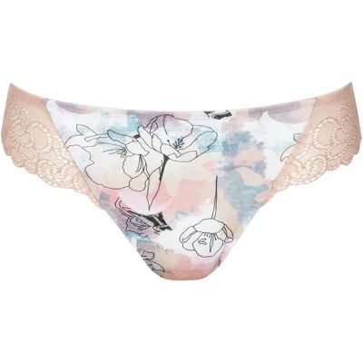 Culotte brésilien femme Lisca Lilly Blanc 40 - Publicité Culotte brésilien femme Lisca Lilly Blanc 40 - Publicité