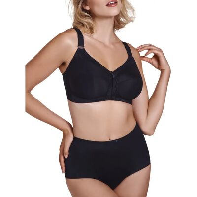 Soutien-gorge confort sans armatures femme Lisca Mirelas Noir 100C - Publicité Soutien-gorge confort sans armatures femme Lisca Mirelas Noir 100C - Publicité