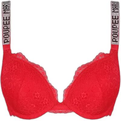 Soutien-gorge Mon Bijou Secret femme Marilyn P-Up Rouge 70D - Publicité Soutien-gorge Mon Bijou Secret femme Marilyn P-Up Rouge 70D - Publicité