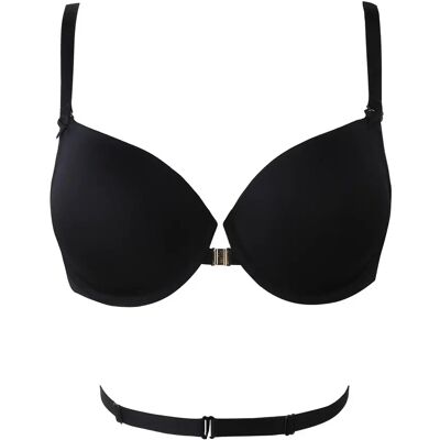 Soutien-gorge en silicone femme Marilyn Enigma 01 Noir 70D - Publicité Soutien-gorge en silicone femme Marilyn Enigma 01 Noir 70D - Publicité