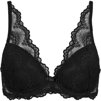 Soutien-gorge femme Missya Tanya Noir 80D - Publicité Soutien-gorge femme Missya Tanya Noir 80D - Publicité