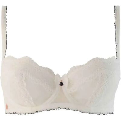 Soutien-gorge armature femme Brigitte Bardot Star Blanc 90B - Publicité Soutien-gorge armature femme Brigitte Bardot Star Blanc 90B - Publicité