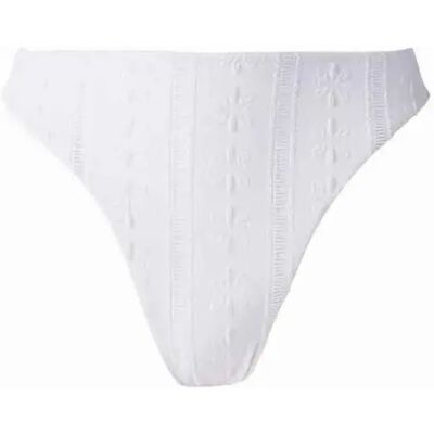 Culotte tang femme Brigitte Bardot Cassis Blanc 42 - Publicité Culotte tang femme Brigitte Bardot Cassis Blanc 42 - Publicité