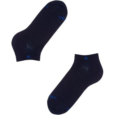 Socquettes basses femme Burlington Everyday (x2) Bleu 36/41 - Publicité Socquettes basses femme Burlington Everyday (x2) Bleu 36/41 - Publicité