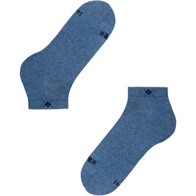 Socquettes basses femme Burlington Everyday (x2) Bleu 36/41 - Publicité Socquettes basses femme Burlington Everyday (x2) Bleu 36/41 - Publicité