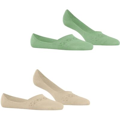 Chaussettes invisibles femme Burlington Everyday (x2) Vert 35/36 - Publicité Chaussettes invisibles femme Burlington Everyday (x2) Vert 35/36 - Publicité