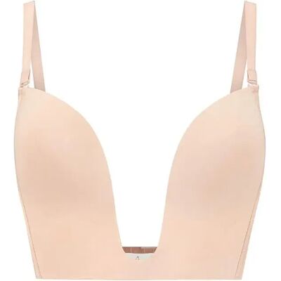 Soutien-gorge plongeant femme Bye Bra Beige B - Publicité Soutien-gorge plongeant femme Bye Bra Beige B - Publicité