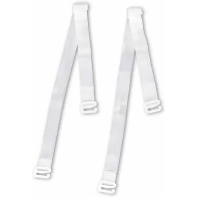 Bretelles de soutien-gorge femme Bye Bra Blanc 15 mm - Publicité Bretelles de soutien-gorge femme Bye Bra Blanc 15 mm - Publicité