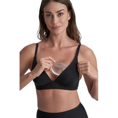 Coque push-up en silicone femme Bye Bra Blanc TU - Publicité Coque push-up en silicone femme Bye Bra Blanc TU - Publicité