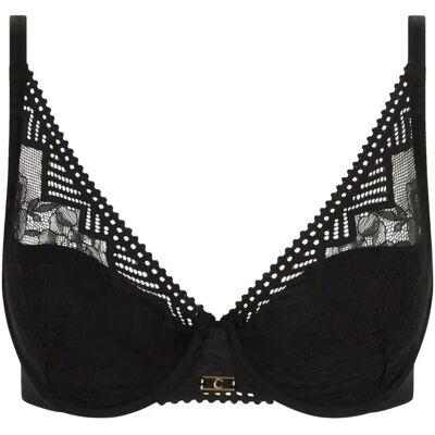Soutien-gorge plongeant femme Chantelle Origins Spacer Noir 85B - Publicité Soutien-gorge plongeant femme Chantelle Origins Spacer Noir 85B - Publicité