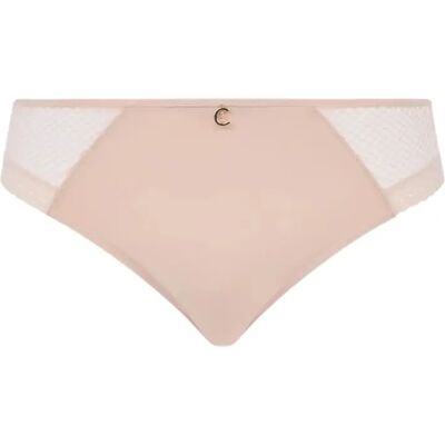 Culotte femme Chantelle Romance Beige 50 - Publicité Culotte femme Chantelle Romance Beige 50 - Publicité