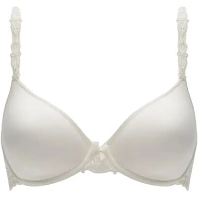 Soutien-gorge à mémoire de forme enveloppante femme Chantelle Champs Elysees Blanc 95E - Publicité Soutien-gorge à mémoire de forme enveloppante femme Chantelle Champs Elysees Blanc 95E - Publicité
