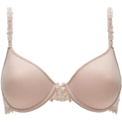 Soutien-gorge à mémoire de forme enveloppante femme Chantelle Champs Elysees Beige 100A - Publicité Soutien-gorge à mémoire de forme enveloppante femme Chantelle Champs Elysees Beige 100A - Publicité