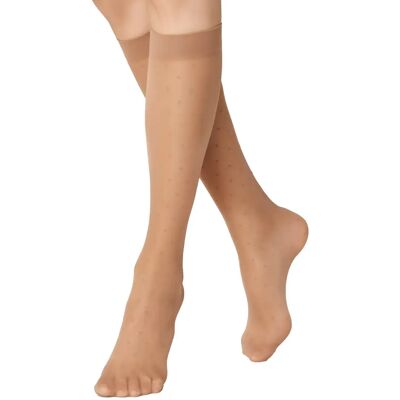 Chaussettes femme Conte Elegant Dots Bronze 36/39 - Publicité Chaussettes femme Conte Elegant Dots Bronze 36/39 - Publicité