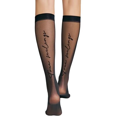 Chaussettes femme Conte Elegant True Love Noir 36/39 - Publicité Chaussettes femme Conte Elegant True Love Noir 36/39 - Publicité