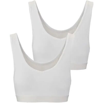 Brassière femme Falke Daily Comfort (x2) Blanc XS - Publicité Brassière femme Falke Daily Comfort (x2) Blanc XS - Publicité