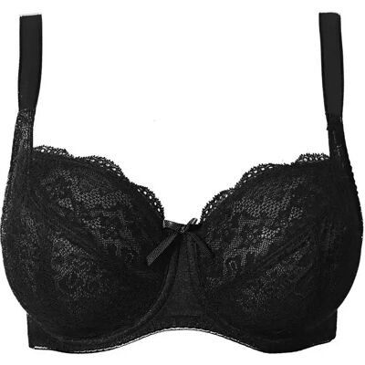 Soutien-gorge balconnet armatures femme Freya Fancies Noir 90L - Publicité Soutien-gorge balconnet armatures femme Freya Fancies Noir 90L - Publicité