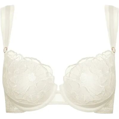 Soutien-gorge préformé femme Lisca Miracle Mariage Blanc 85E - Publicité Soutien-gorge préformé femme Lisca Miracle Mariage Blanc 85E - Publicité