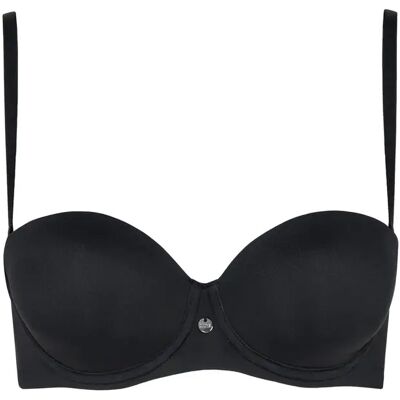 Soutien-gorge balconnet préformé femme Lisca Bella Noir 105B - Publicité Soutien-gorge balconnet préformé femme Lisca Bella Noir 105B - Publicité