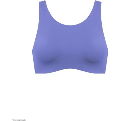 Soutien-gorge brassière préformé sans armatures décolleté arrondi femme Lisca Free Move Violet 105E - Publicité Soutien-gorge brassière préformé sans armatures décolleté arrondi femme Lisca Free Move Violet 105E - Publicité