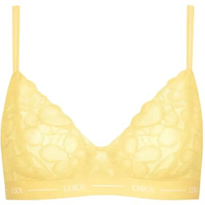 Soutien-gorge bralette triangle sans armatures femme Lisca Sunflower Jaune S - Publicité Soutien-gorge bralette triangle sans armatures femme Lisca Sunflower Jaune S - Publicité