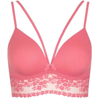 Soutien-gorge bralette sans armatures femme Lisca Sunset Rose S - Publicité Soutien-gorge bralette sans armatures femme Lisca Sunset Rose S - Publicité