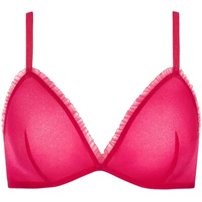 Soutien-gorge bralette triangle sans armatures femme Lisca Shiny Star Rose M - Publicité Soutien-gorge bralette triangle sans armatures femme Lisca Shiny Star Rose M - Publicité