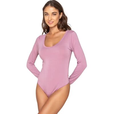 Body string manches longues femme Luna Micro Touch Comfort Rose XL - Publicité Body string manches longues femme Luna Micro Touch Comfort Rose XL - Publicité