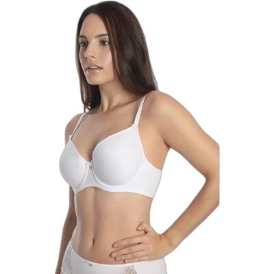 Soutien-gorge femme Sassa Spacer Lovely Secret Blanc 110C - Publicité Soutien-gorge femme Sassa Spacer Lovely Secret Blanc 110C - Publicité