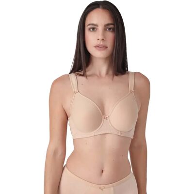 Soutien-gorge femme Sassa Stripe Jacquard Rose 95B - Publicité Soutien-gorge femme Sassa Stripe Jacquard Rose 95B - Publicité