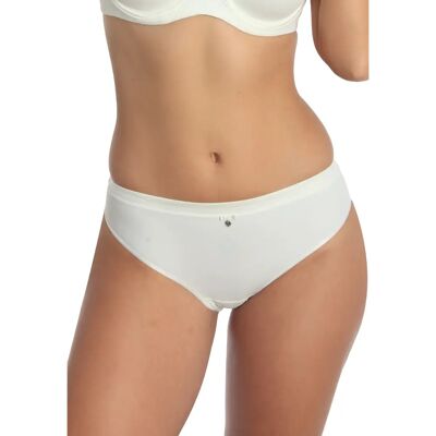 Culotte femme Sassa Brief Classic Look Blanc 42 - Publicité Culotte femme Sassa Brief Classic Look Blanc 42 - Publicité