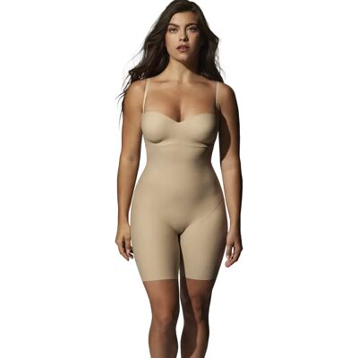 Body panty confort préformé femme Selmark Curves Beige 95B - Publicité Body panty confort préformé femme Selmark Curves Beige 95B - Publicité