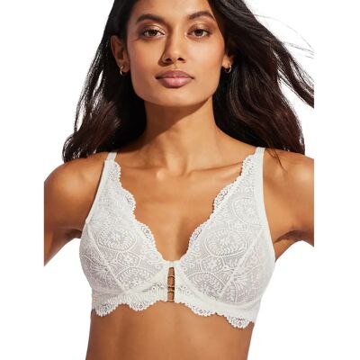Soutien-gorge triangle femme Selmark Matilda Blanc 95B - Publicité Soutien-gorge triangle femme Selmark Matilda Blanc 95B - Publicité