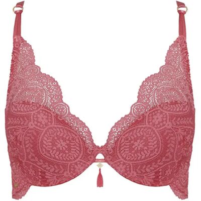 Soutien-gorge triangle préformé plongeant femme Selmark Matilda Mariage Rose 90D - Publicité Soutien-gorge triangle préformé plongeant femme Selmark Matilda Mariage Rose 90D - Publicité