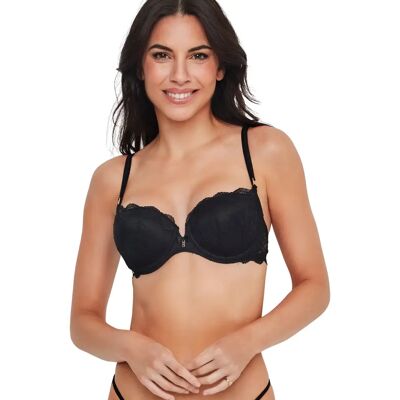 Soutien-gorge femme Selmark Manuela Mariage Noir 100D - Publicité Soutien-gorge femme Selmark Manuela Mariage Noir 100D - Publicité