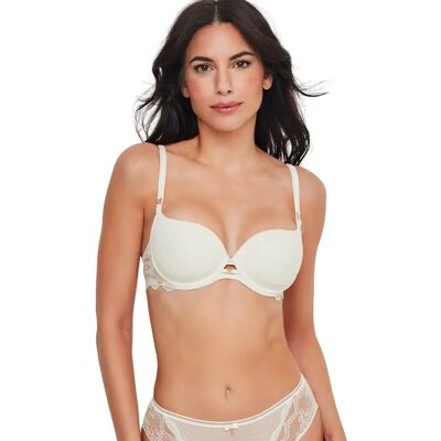 Soutien-gorge sculptant femme Selmark Manuela Mariage Blanc 110C - Publicité Soutien-gorge sculptant femme Selmark Manuela Mariage Blanc 110C - Publicité