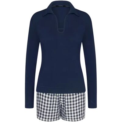 Pyjama femme Triumph Elevated Bleu 42 - Publicité Pyjama femme Triumph Elevated Bleu 42 - Publicité