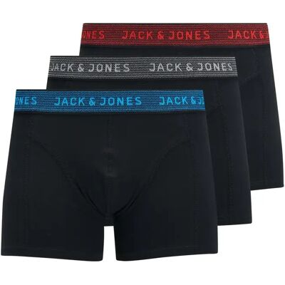 Lot de 3 boxers enfant Jack & Jones waistband Gris 14 ans - Publicité Lot de 3 boxers enfant Jack & Jones waistband Gris 14 ans - Publicité