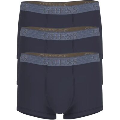 Boxer coton Guess Joe (x3) Bleu XL - Publicité Boxer coton Guess Joe (x3) Bleu XL - Publicité